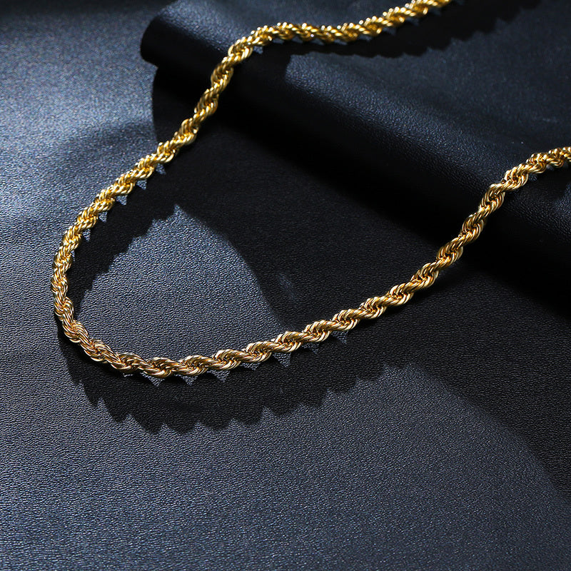 COLLANA BASIC INTRECCIO