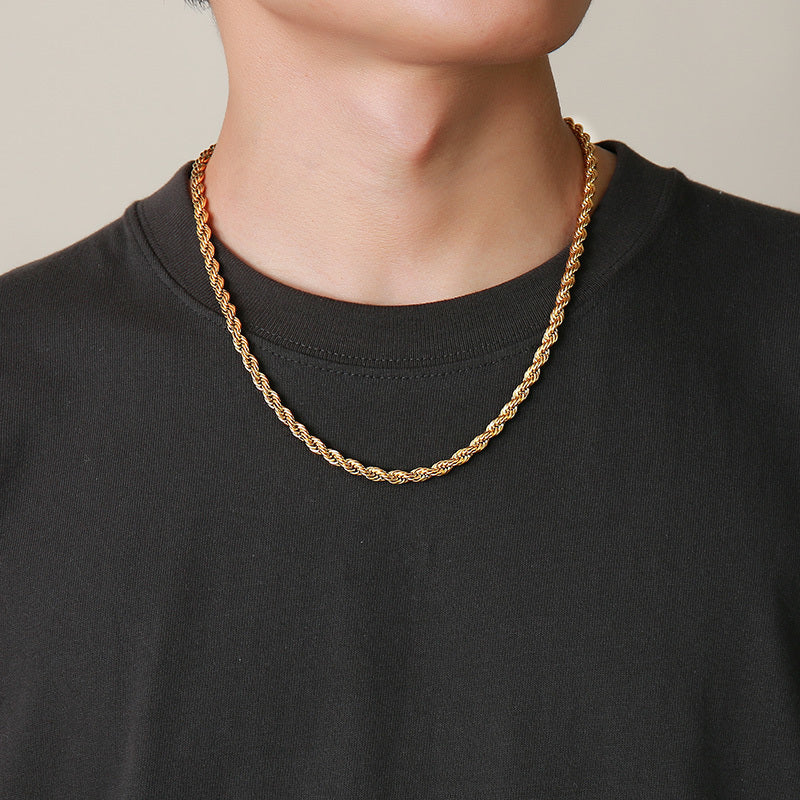 COLLANA BASIC INTRECCIO
