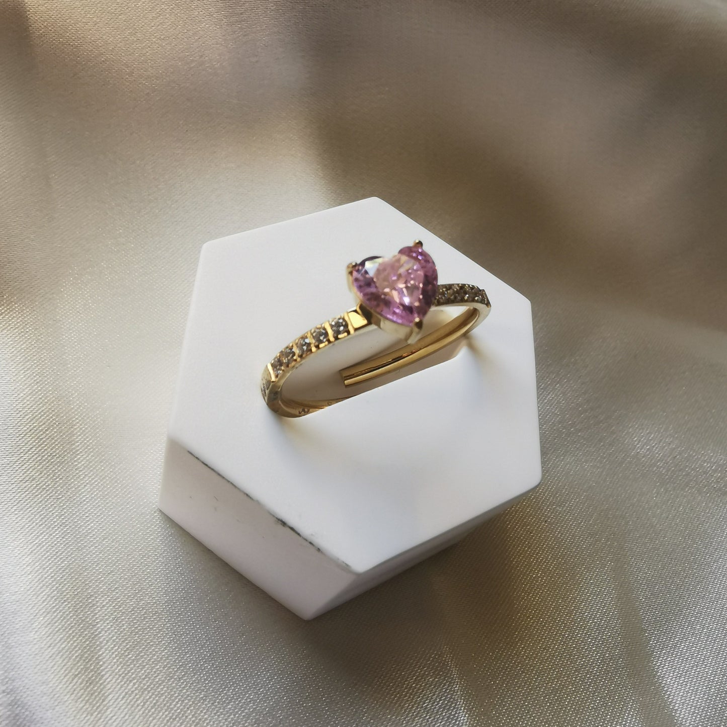 ANELLO CUORE ORO