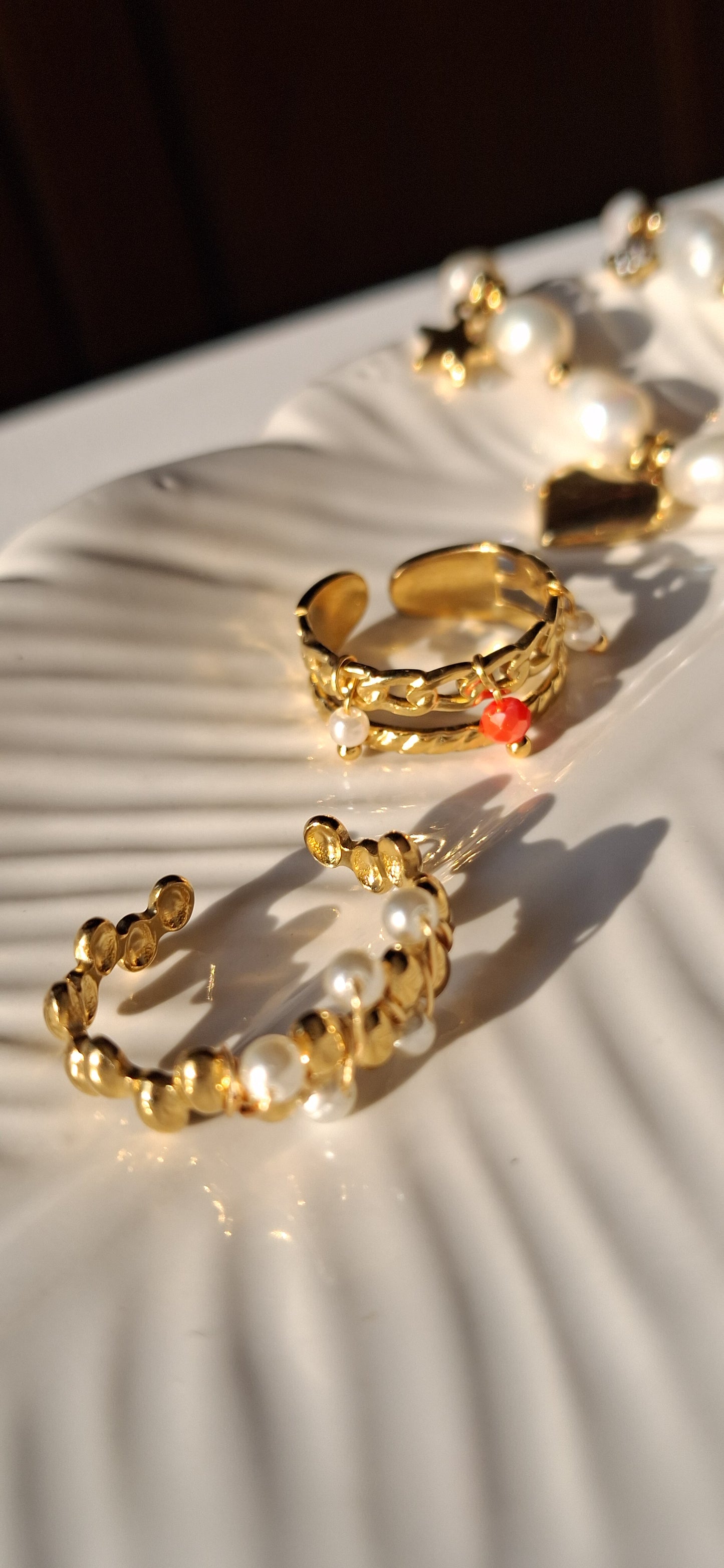 Anello Perla