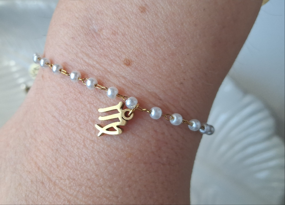 BRACCIALE Perle Zodiaco