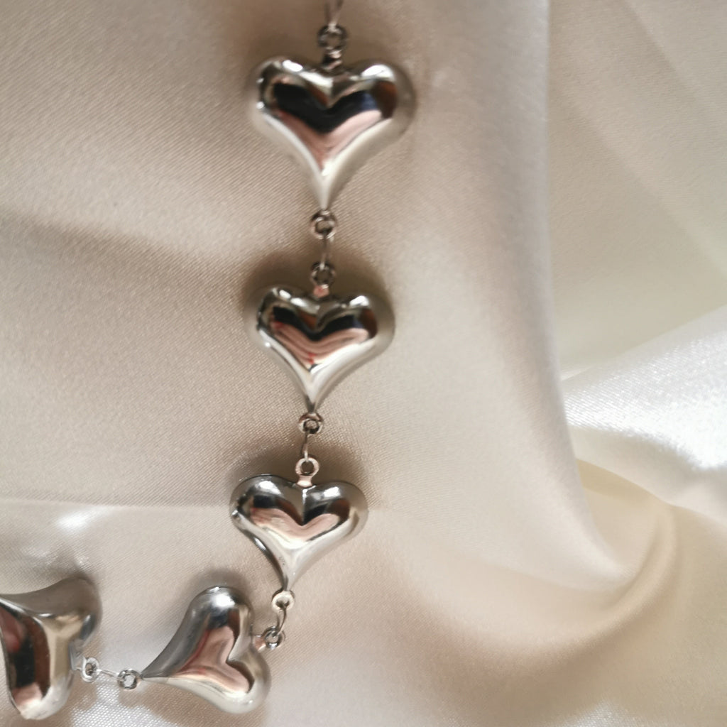 COLLANA CUORI SONAGLIO