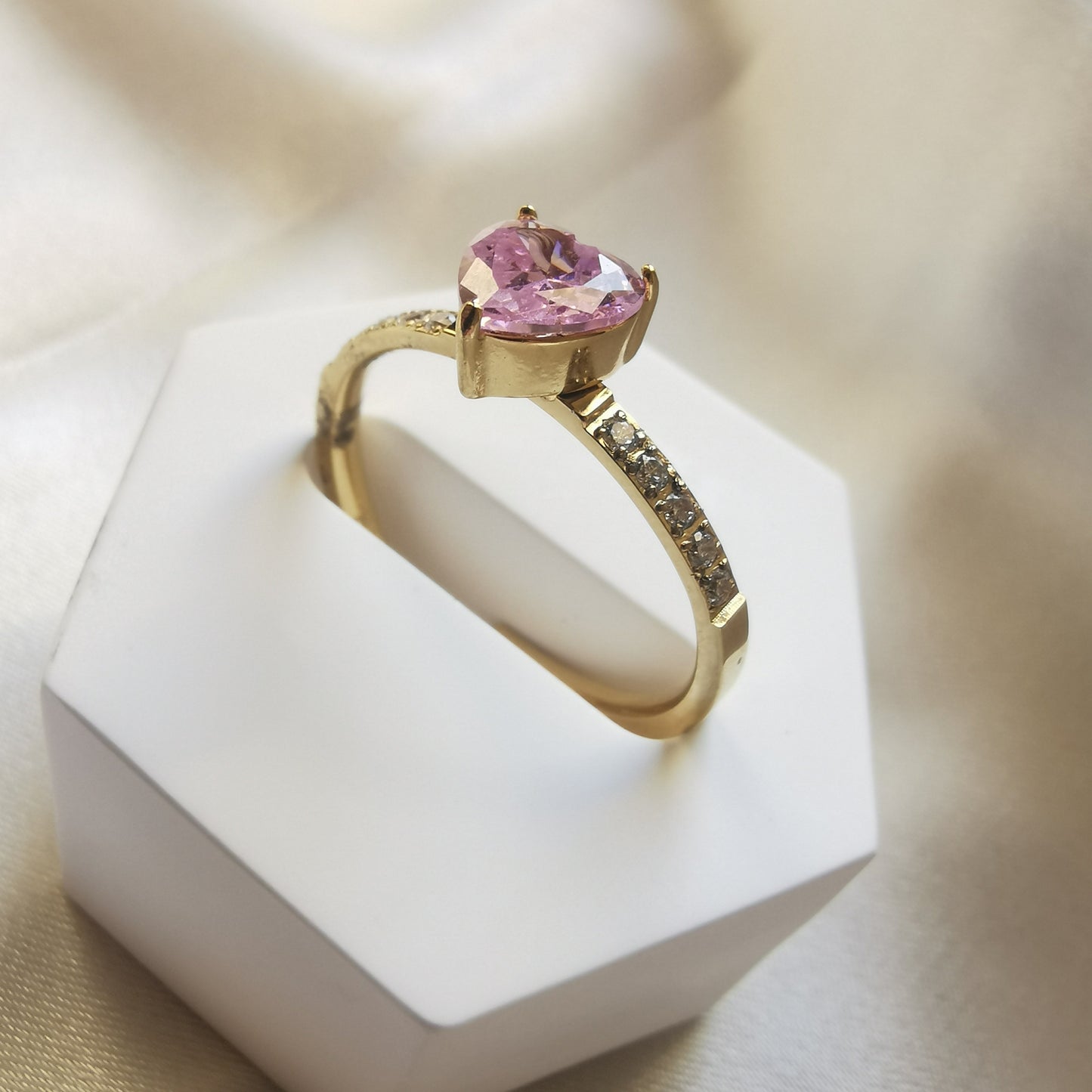 ANELLO CUORE ORO