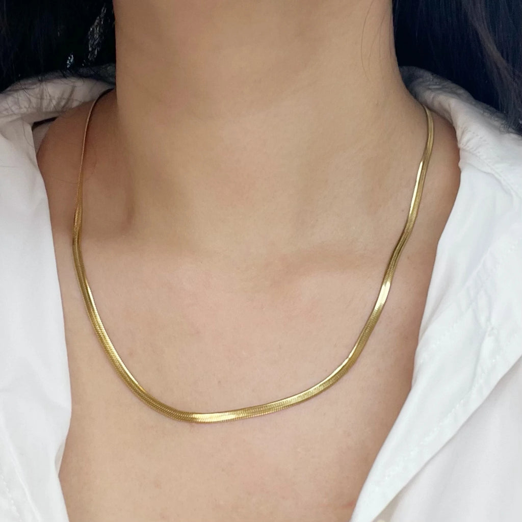 COLLANA SNAKE ORO