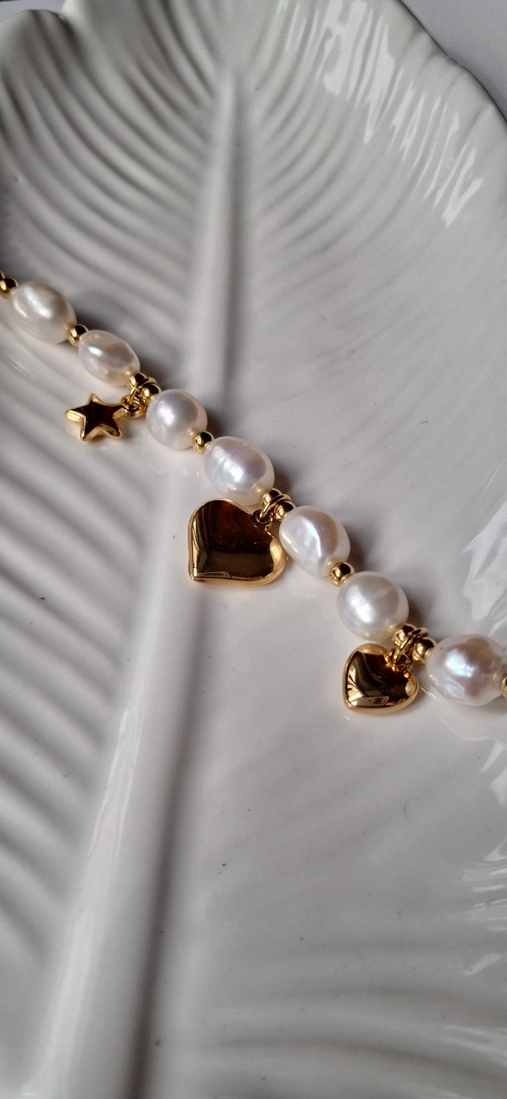 BRACCIALE Perla e Cuore