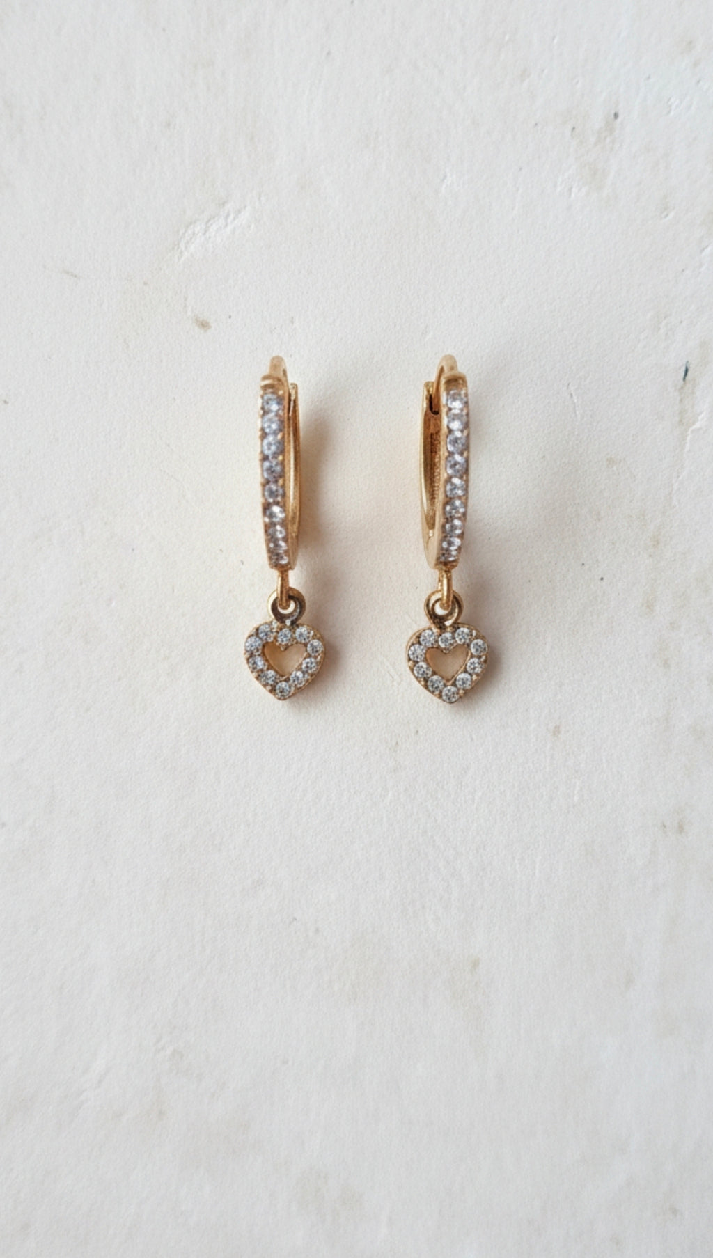 Orecchini cerchio cuore