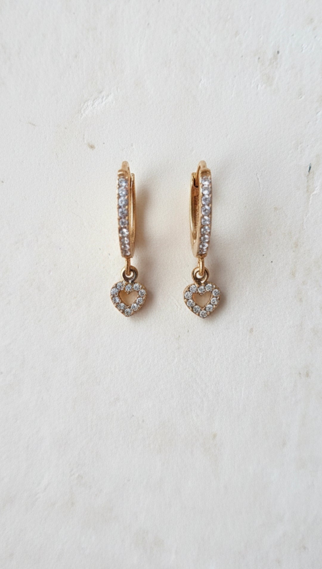 Orecchini cerchio cuore