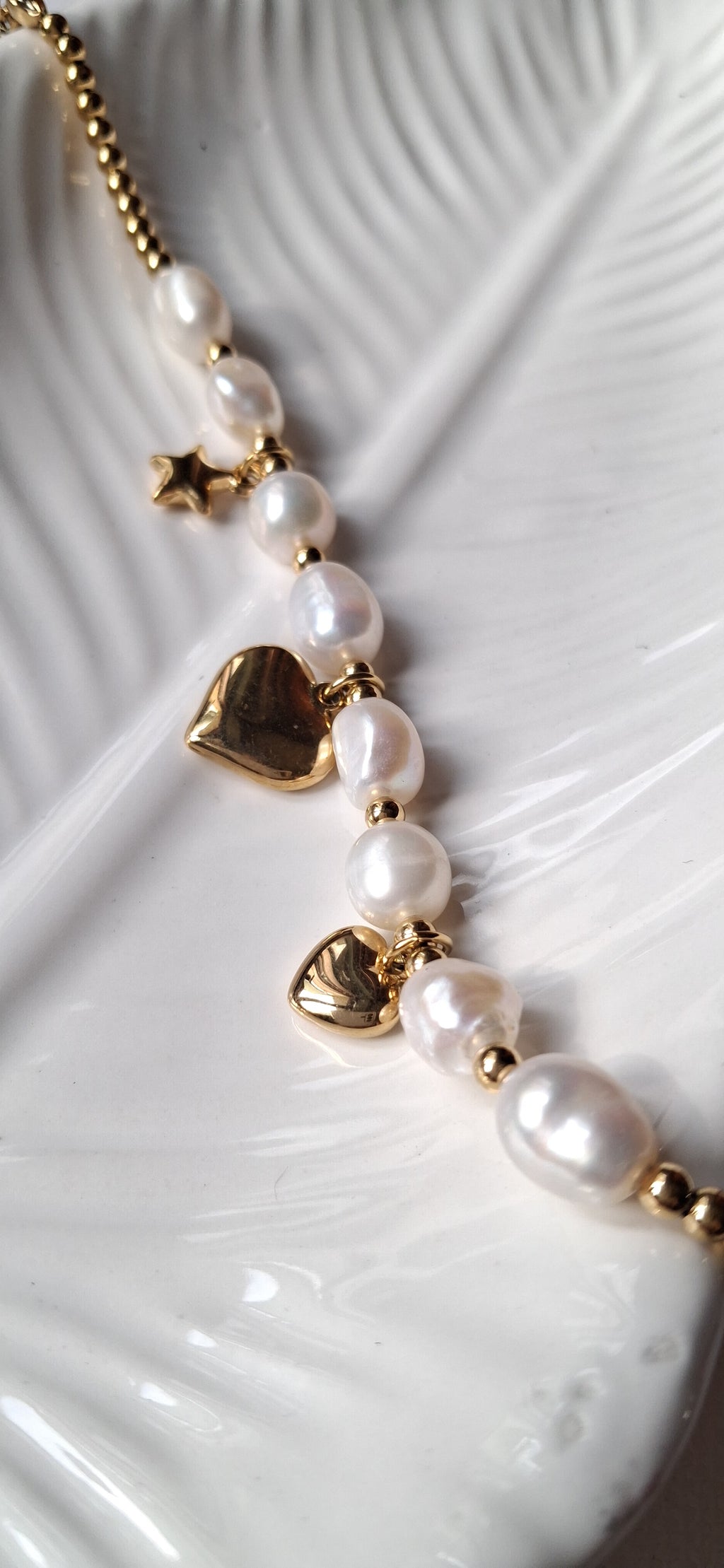 BRACCIALE Perla e Cuore