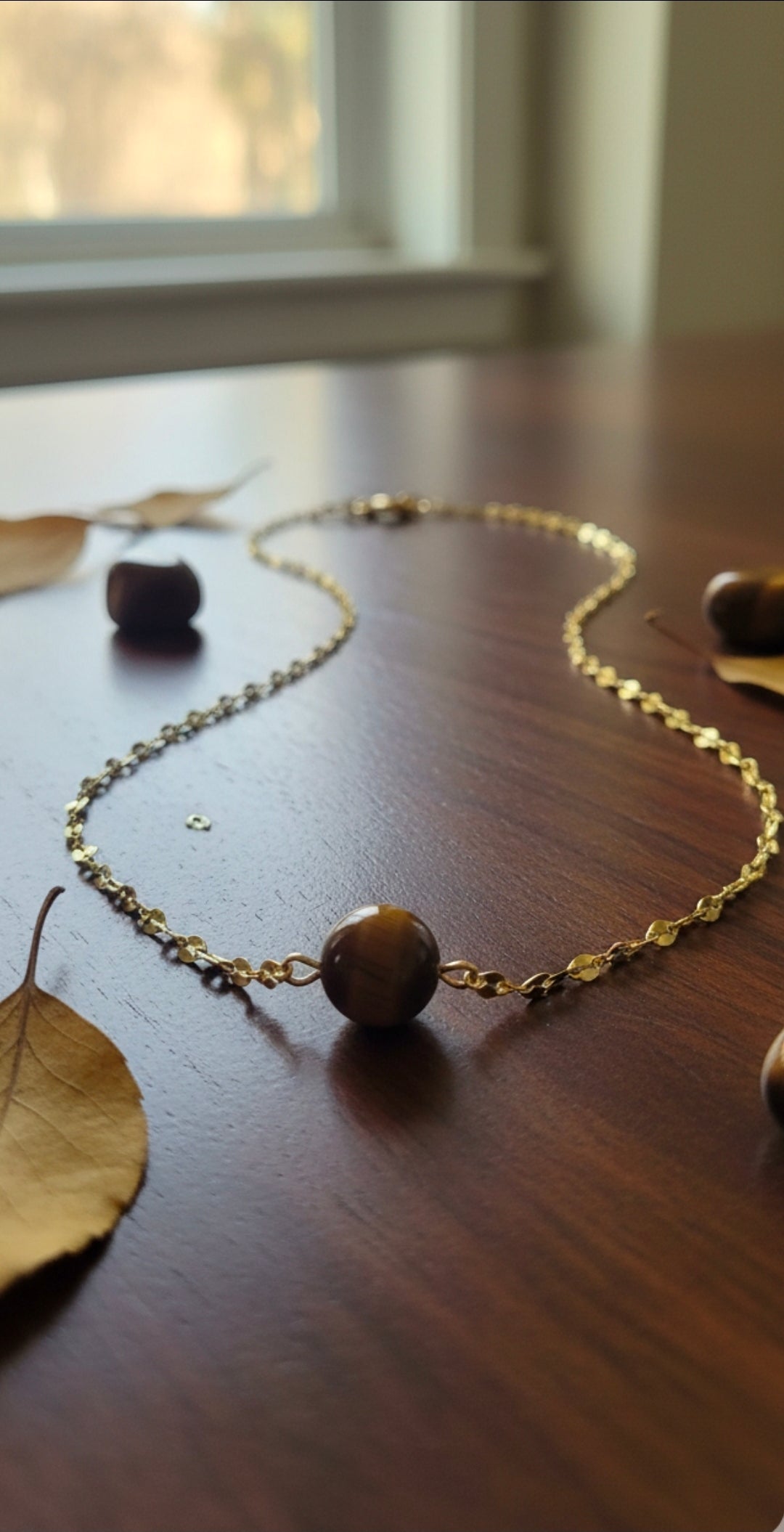 Collana Phos Occhio di tigre