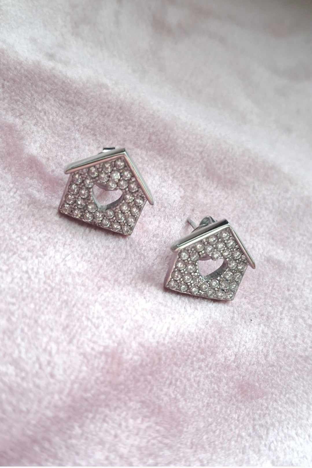 Orecchini Casetta solo Silver